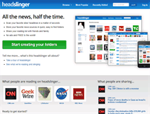 Tablet Screenshot of headslinger.com